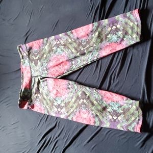 Adidas floral athletic pants